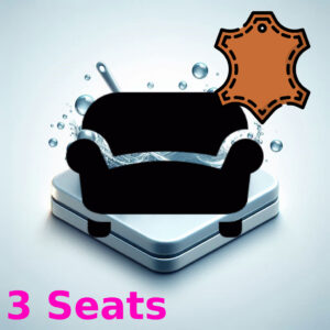 Leather 3-Seater Sofa Cleaning
