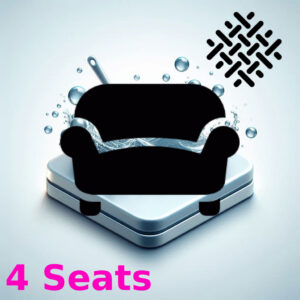 Fabric 4-Seater Sofa Cleaning