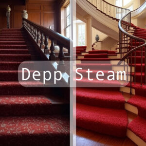 Staire Case Deep Steam Cleaning
